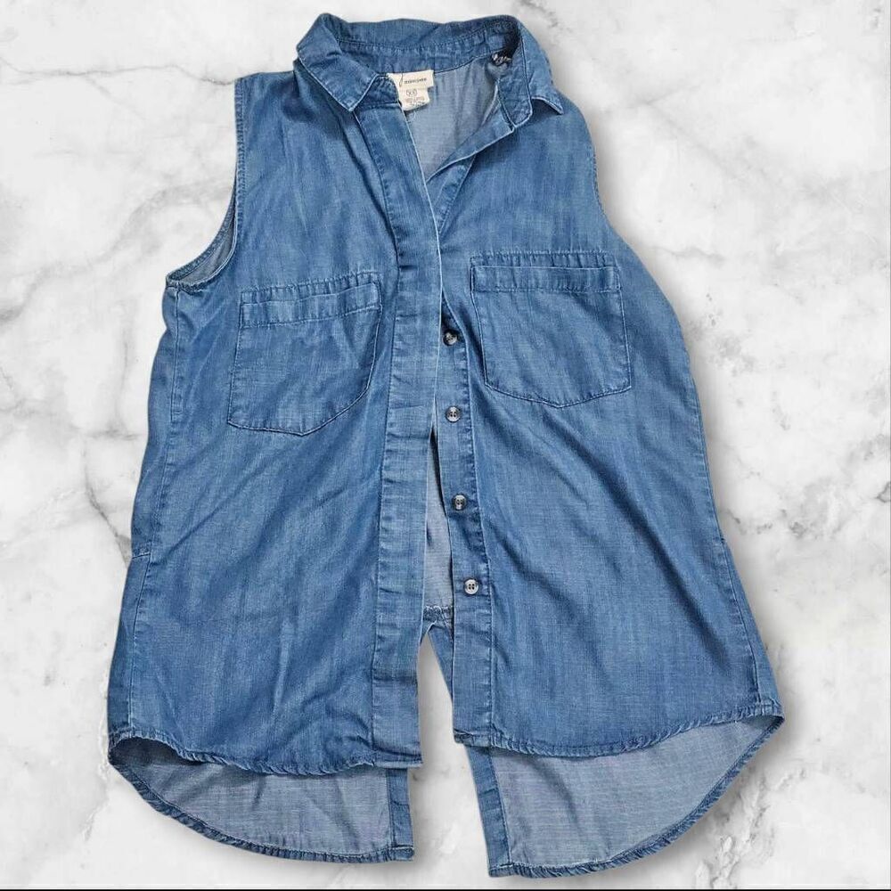 Andrea Jovine XS Denim Tank Top
